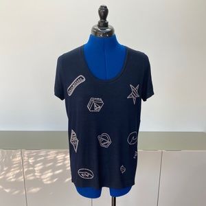 Paul and Shark Navy Blue T-shirt